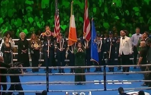 Beautiful Irish national anthem from Katie Taylor fight goes viral