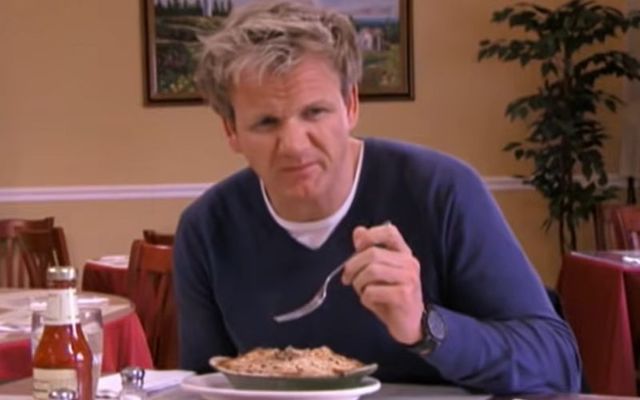 WATCH: Gordon Ramsay pukes after trying 