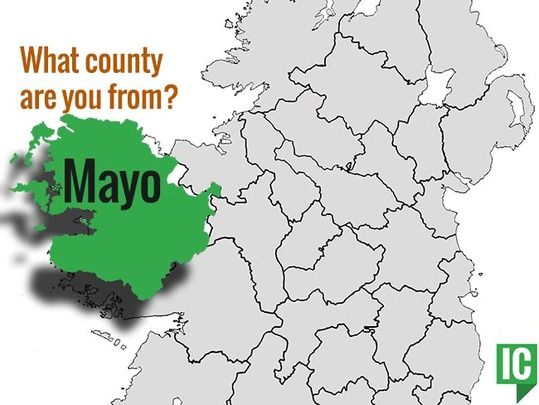 What's your Irish County? County Mayo