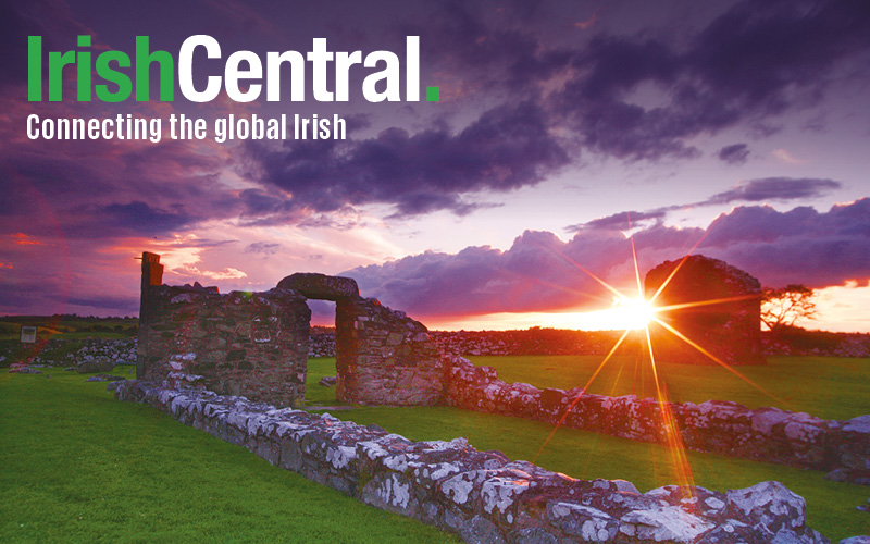 The site where 57 Irishmen were buried in a mass grave
