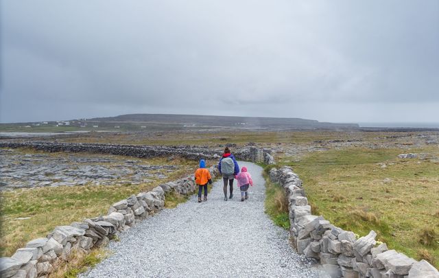 Island life: Explore the Aran Islands, off Galway, voted some of the best in the world.