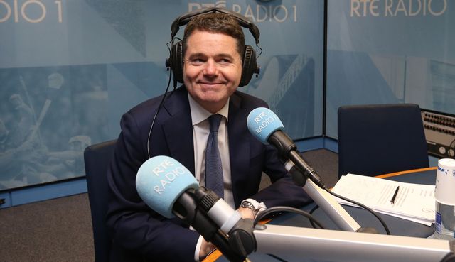 Ireland\'s Finance Minister Paschal Donohoe.