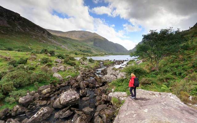 Exploring the Gap of Dunloe along the Ring of Kerry.