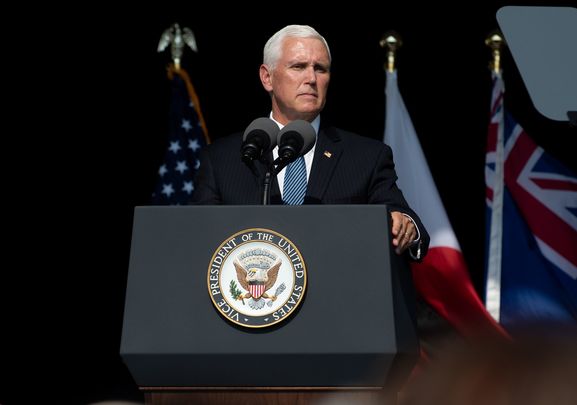 Mike Pence: Very soon to be the President of the United States.