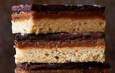 Sea-salt caramel squares recipe