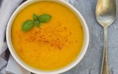 Carrot and ginger soup recipe is a perfect Irish starter