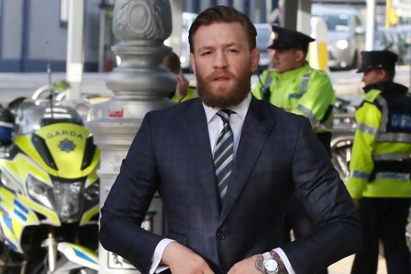 Conor McGregor appears in court after punching man in a Dublin pub