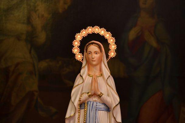 The Virgin Mary. 
