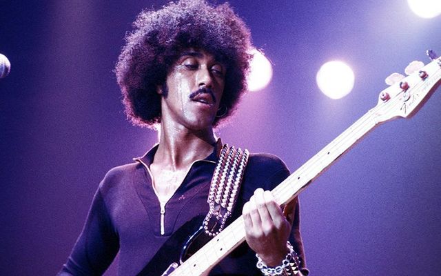 Thin Lizzy frontman Phil Lynott.