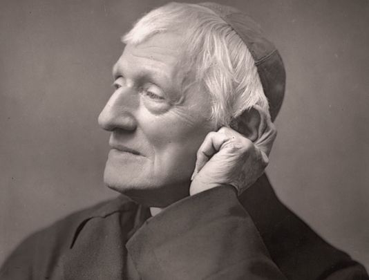 Saint John Henry Newman, a theologian who established the Catholic University of Ireland in Dublin, which later became University College Dublin.