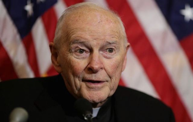 The defrocked Theodore McCarrick, pictured here in 2015, faces new allegations according to several sources.