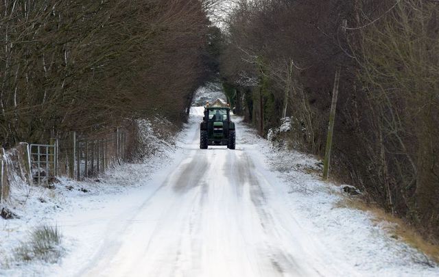 Parts of Ireland could see some snow this week.