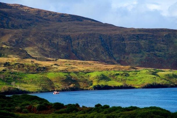 Killary Fjord, in County Galway.