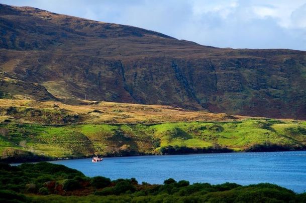 Killary Fjord, in County Galway.