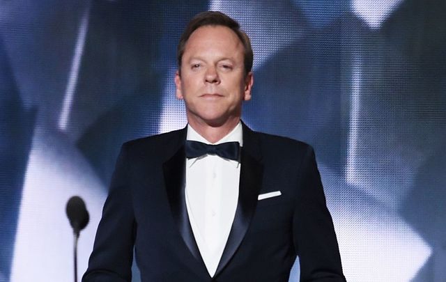 Kiefer Sutherland at the Emmy\'s.