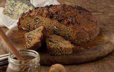 Irish honey, blue cheese and walnut soda bread recipe