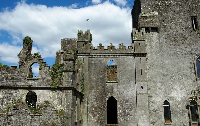 Leap Castle is one of the most haunted places in Ireland. 
