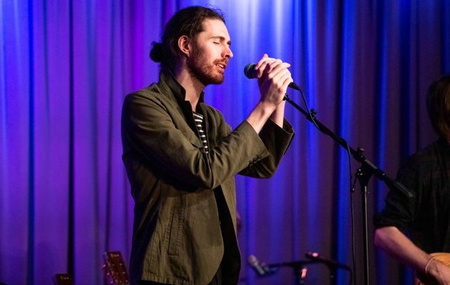 Hozier performs at The GRAMMY Museum on October 23, 2019, in Los Angeles, California.