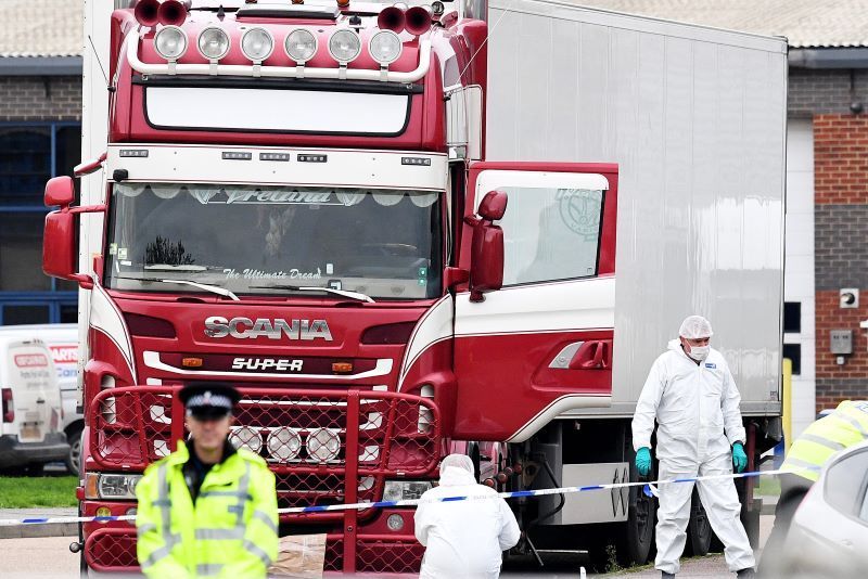 Police request DNA from Vietnamese families to identify UK lorry tragedy victims