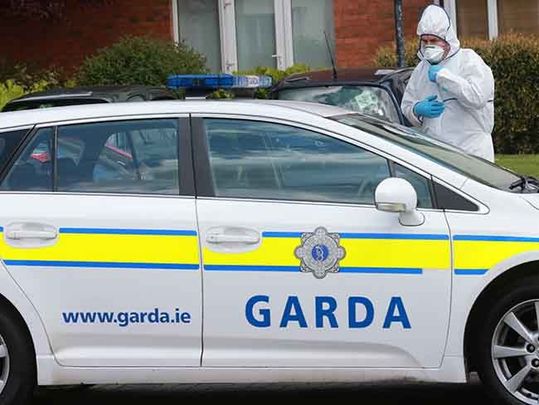 Forensics have investigated the crime scene in Limerick, where Brooklyn Colbert was murdered.