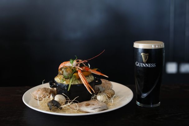 Guinness fish pie: A celebration of Guinness and seafood.