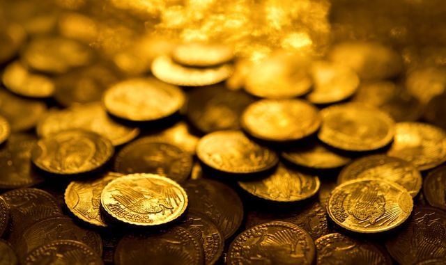 Yipee! British metal detectorist in Northern Ireland discovers stash of gold coins. 