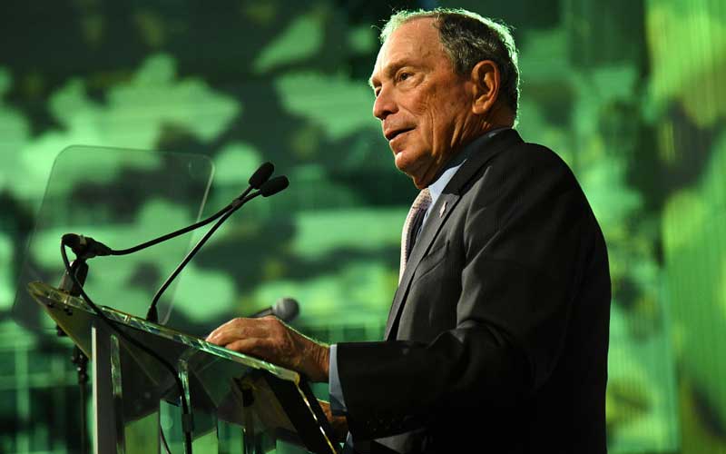 Former New York City Mayor Michael Bloomberg.