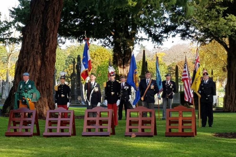 Irish soldiers who fought in World War I honored in Dublin 