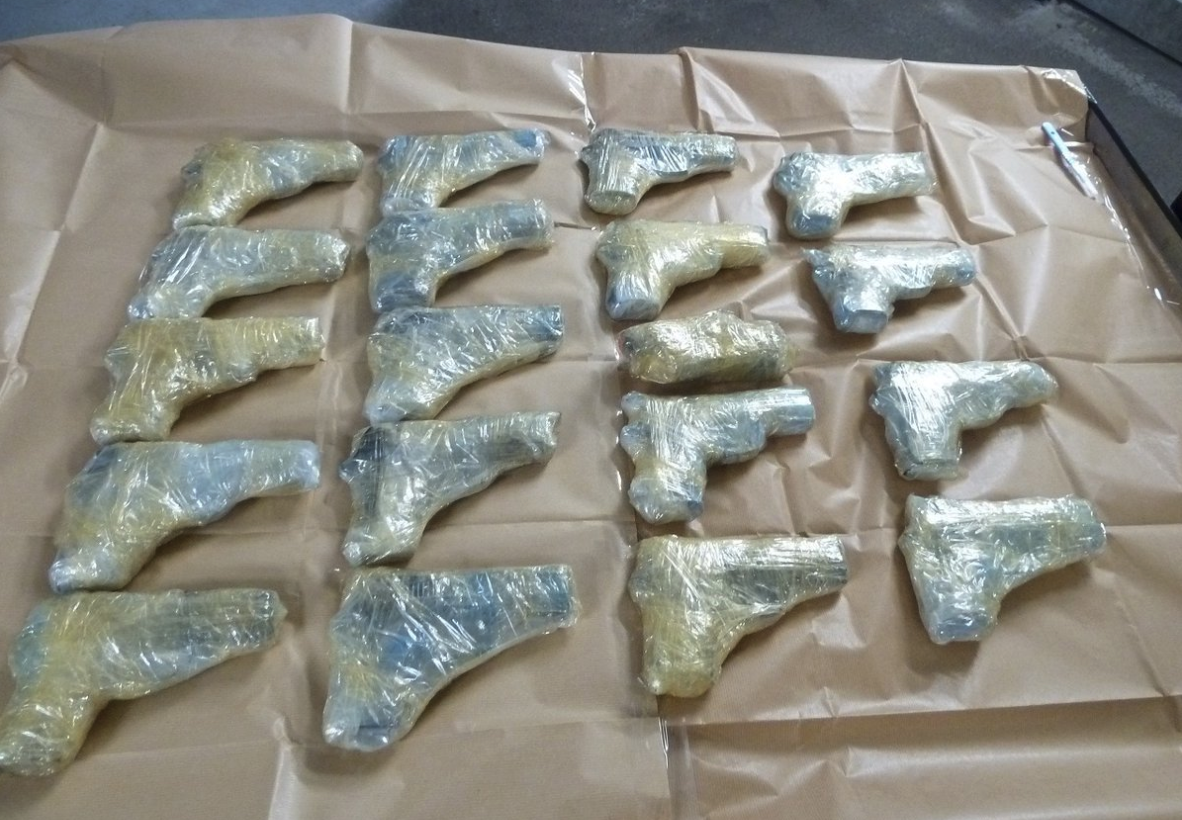 Irish gun smuggler nabbed at British port
