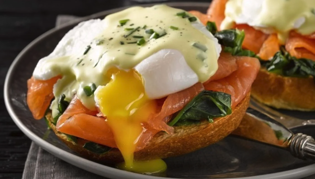 Eggs Benedict: The perfect weekend treat. 