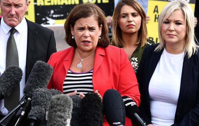 Sinn Féin President Mary Lou McDonald. 