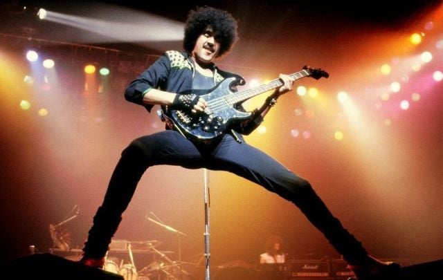 Phil Lynott\', Thin Lizzy.\'s frontman