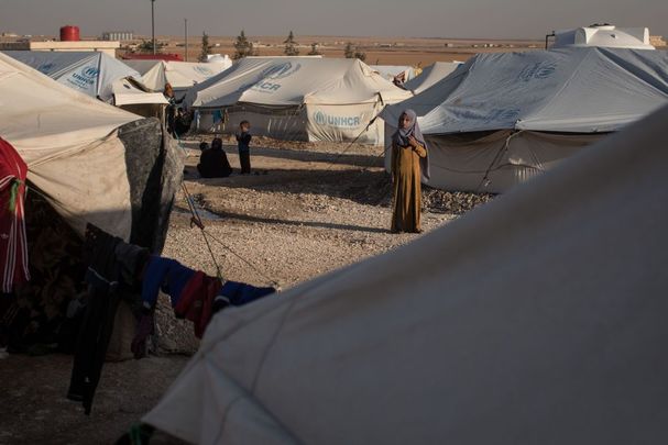 Ain Issa, Syria: The displacement camp where Irish ISIS bride, Lisa Smith, was housed until recently.