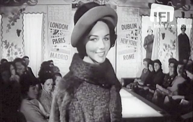 The fall fashion show held at Cassidy\'s in Dublin provides a peek into the Irish fashion of the era.