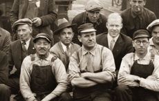 Irish American discovers his great-grandfather in a 1929 Seattle railroad photo