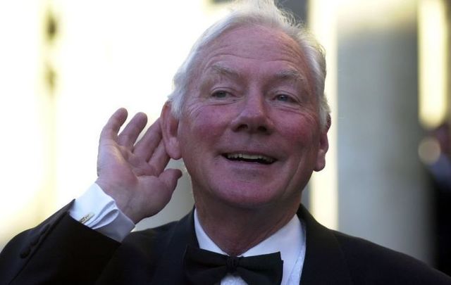 Gay Byrne during the Late Late 50th anniversary show. \n\n