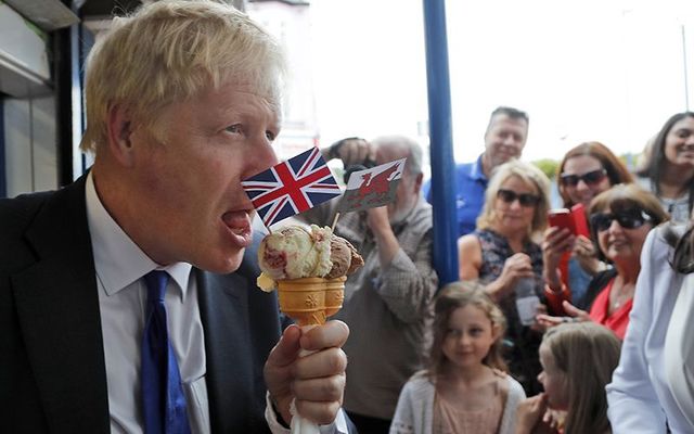 British Prime Minister Boris Johnson. 