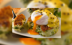 Colcannon cakes with poached eggs recipe