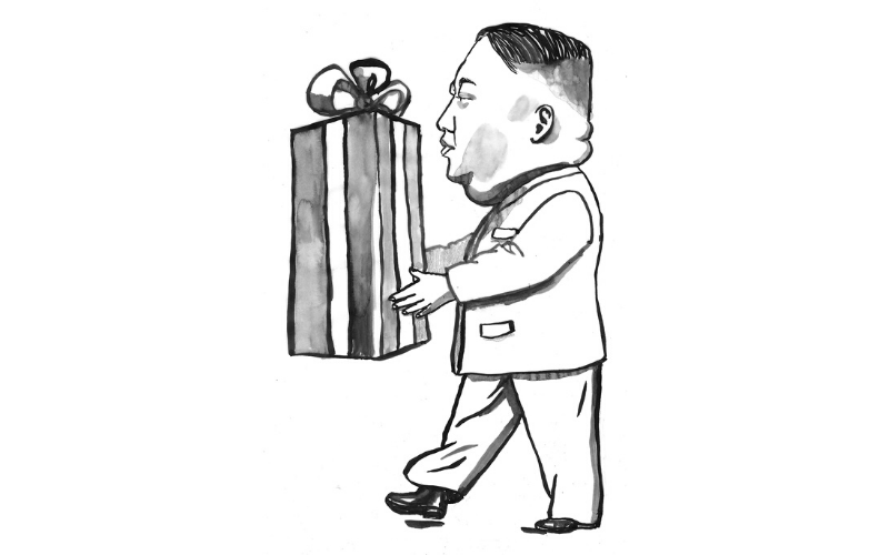 Christmas greetings above the madness, let’s enjoy it while we can