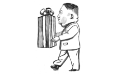 Christmas greetings above the madness, let’s enjoy it while we can