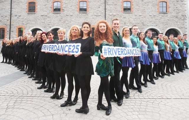 Riverdance 25th Anniversary Show at the 3Arena, in Dublin. 