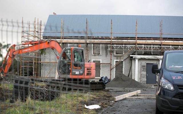 Construction work has begun on Glenwood House in Lucan where Ana Kriegel was murdered.