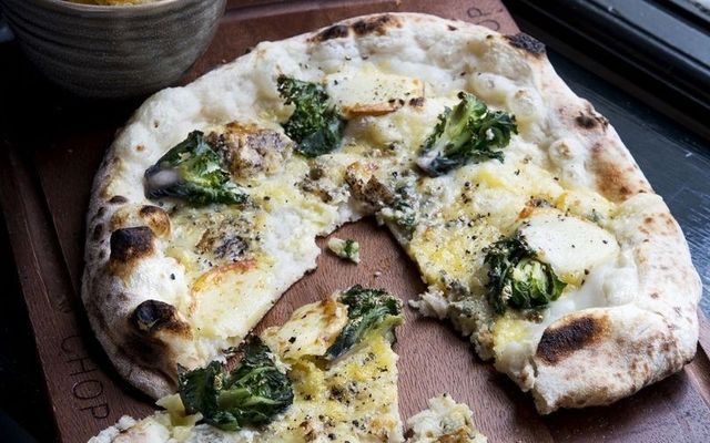 Irish cheese and potato flatbread.