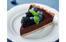Dark chocolate and blackberry tart recipe is perfect for the start of fall