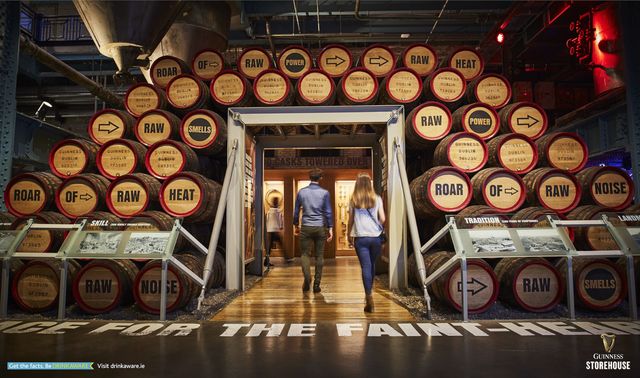There is so much in store behind Dublin\'s St. James\' Gate, at Guinness Storehouse.