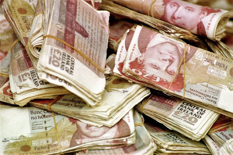 Hundreds of millions of old Irish money remains unclaimed