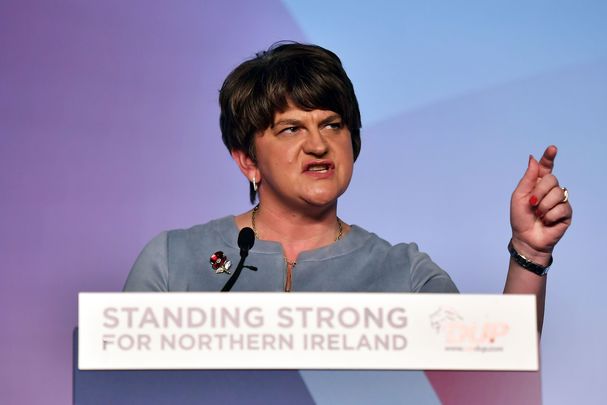 Democratic Unionist Party leader Arlene Foster.