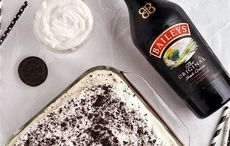 Baileys, Oreos, and chocolate pudding all in one tasty treat!