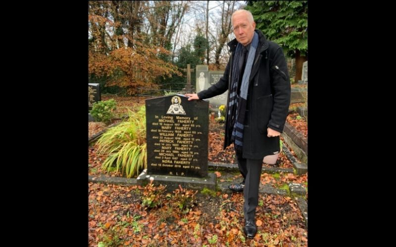 An emotional journey home - hunting my grandmother's grave in Galway
