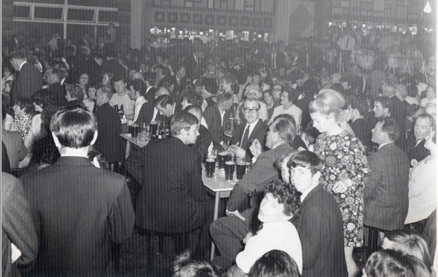 The evening of the opening day of Leeds Irish Center, on June 8, 1970.